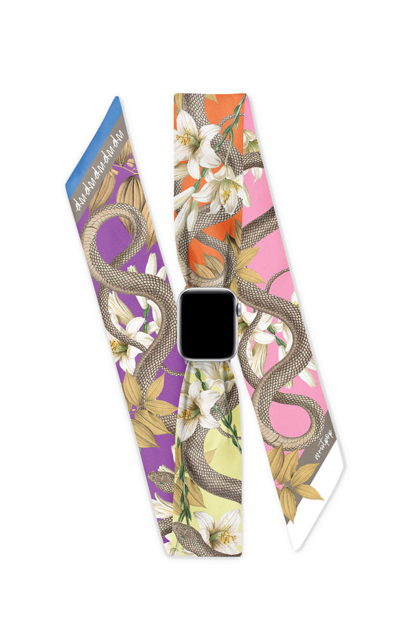 FOURPLAY VENOM 3 APPLE WATCH SCARF BAND (CONNECTORS INCLUDED)