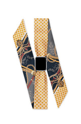 KNIGHTSBRIDGE 2 APPLE WATCH SCARF BAND (CONNECTORS INCLUDED)